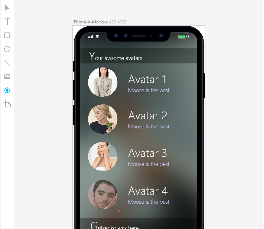 New avatar tool
